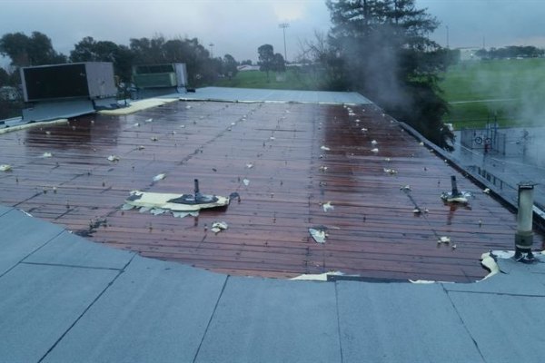 Commercial Roof Storm Damage