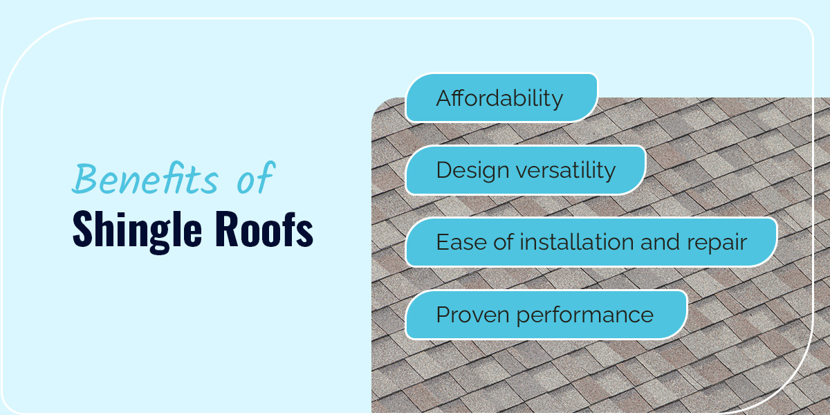 Benefits of Shingle Roofs